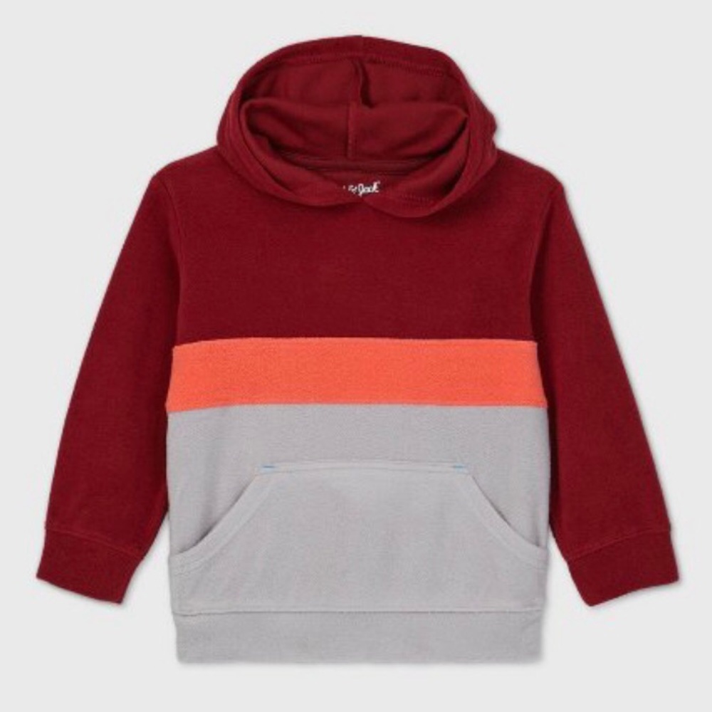 Cat & Jack Colorblock Micro-Fleece Hoodie